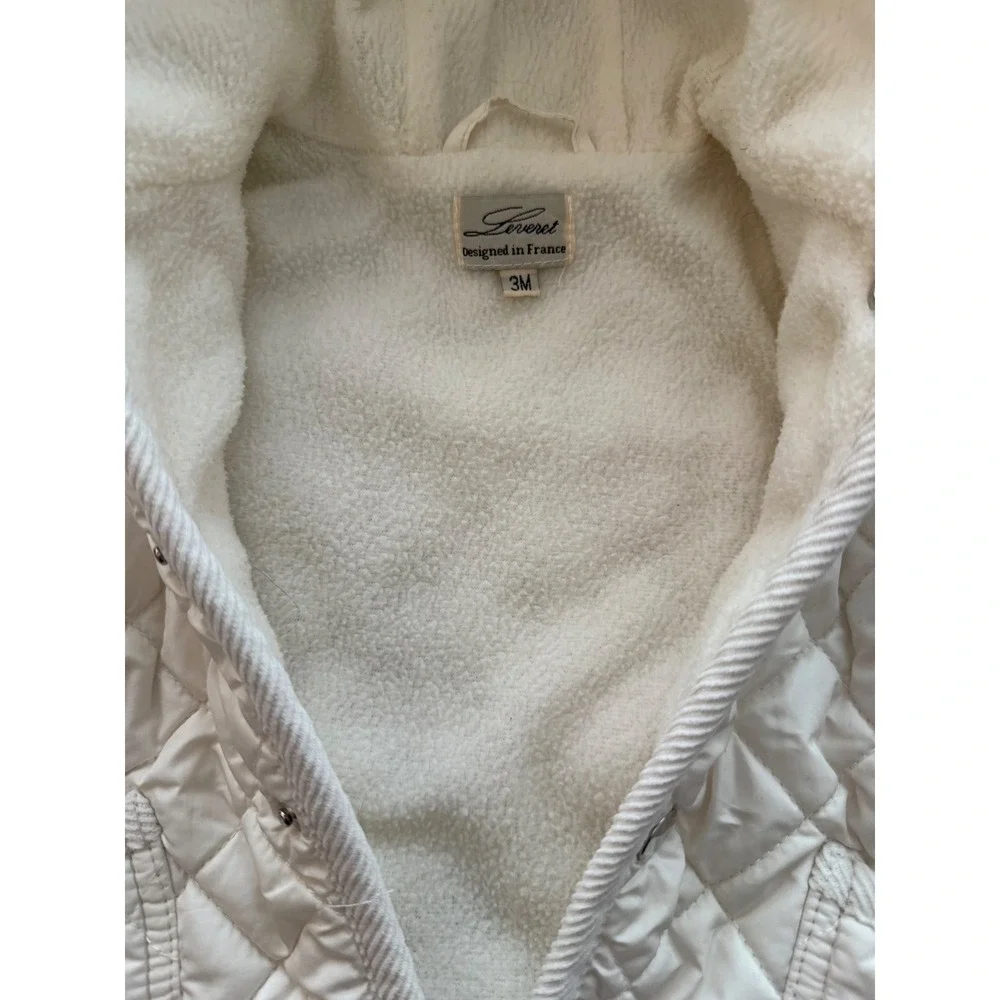 Leveret Whipette Quilted‎ Baby Bunting Snowsuit 3-mths Cozy Fleece Lined w/Hood
